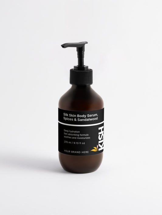 Silk Skin Body Serum, Spices & Sandalwood